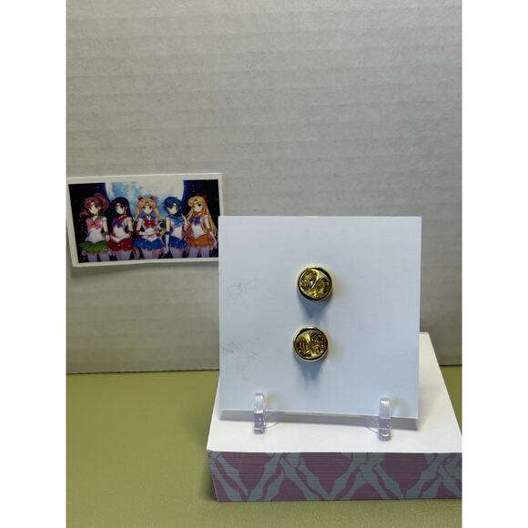 Mamobot Sailor Moon Anime Pin Senshi Dolls Black Moon Clan Koan Spectre Sisters - Picture 4 of 11